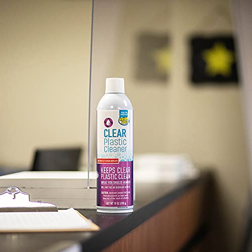Image of Invisible Glass 91014 Clear Plastic Cleaner - Cleans and Protects Plastic on Electronics, Appliances, Eyewear, Cars, Trucks, RVs, Boats & More, Helps Prevent Fog and Static - 19 oz