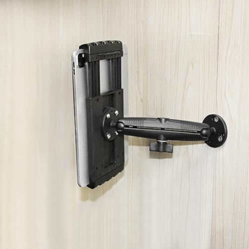 Image of Strg 1'' Ball Mount with Aluminum Alloy Round Plate, 1 Inch Ball Mount Base with AMPS Holes Compatible with RAM Mount 1 Inch /B Size / 25MM Ball Double Socket Arms