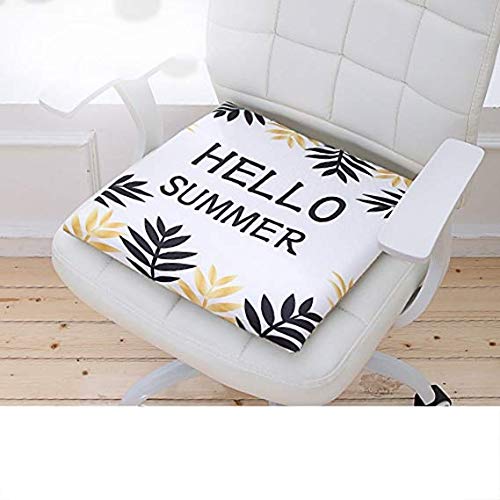 Coussin en coton mémoire de forme 45x45 cm pour chaise