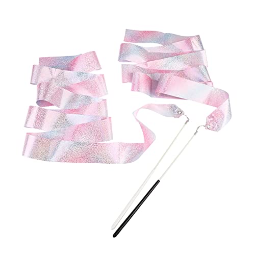 2M Gymnastieklint Danslint Ritmische Gymnastiek Ballet Streamer Spin (Color : Red, Size : 2M) - Image 7