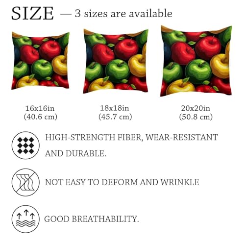 Housses de coussin velours double face de qualité supérieure 50x50 - 7