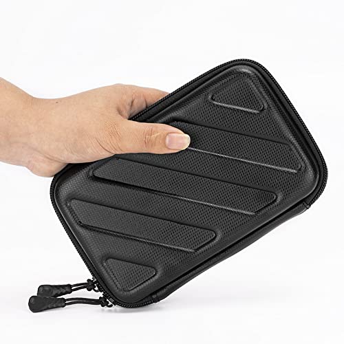Mzshne Organiseur portable pour boîtier de montre - Avec 4 fentes - Fermeture éclair de rangement Cover