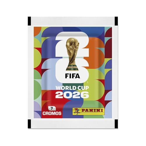700 Figurinhas Panini da Copa do Mundo 2026 - 100 Envelopes com 7...