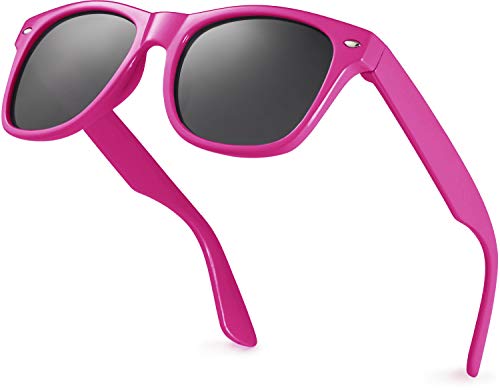 Retro Rewind Iconic Kids Sunglasses for Boys Girls - Shatterproof UV400 Children Sunglasses for Toddlers Kids Age 2-10