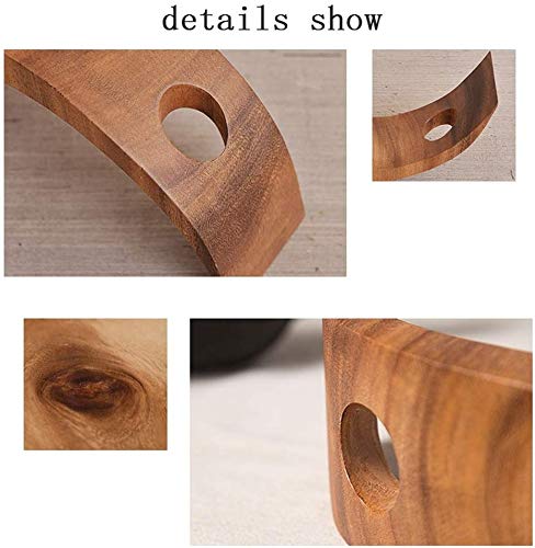 Soporte para botellas de vino de madera, 26 x 13.5 cm miniatura 7