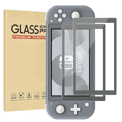Rvciby protecteur écran verre Switch Lite 2019 5,5po paquet 2