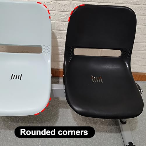 Banco de sala de espera ideal para el vestíbulo escolar y pasillos 4