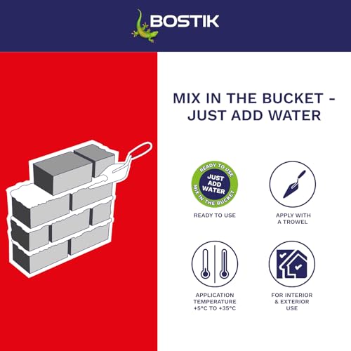 Bostik Cementone Ready Mixed Mortar 5kg - Just Add Water - Image 3