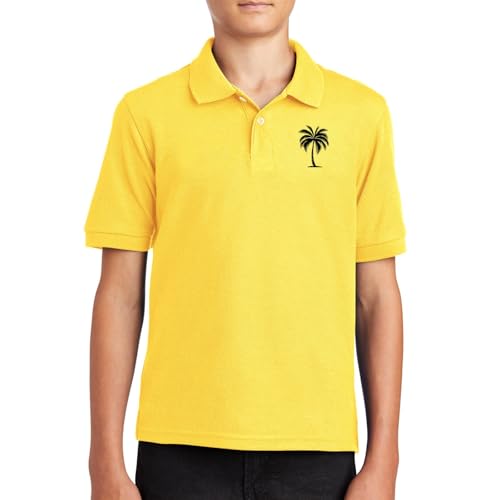 Little Girls Boys Hawai Golf Outfit Polo Shirts for Kids Summer Cute Graphic Button up Short Kids Polo Shirts Boys2