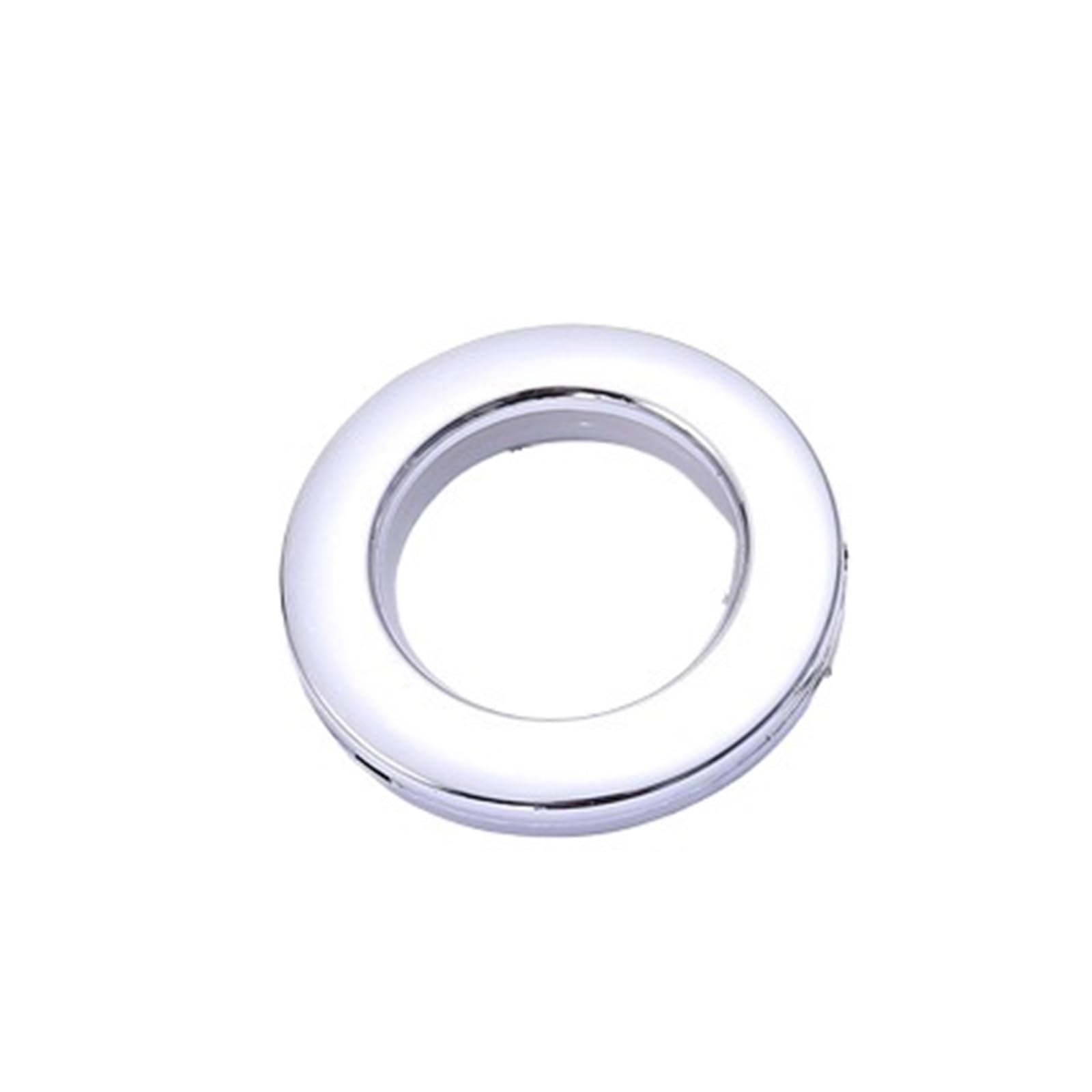Curtain Grommets 80Pairs Curtain Grommet Plastic Top Mute Hanging Ring For Bathroom Living Room Home Decoration Accessories for Curtains Drape(Bright Sliver)