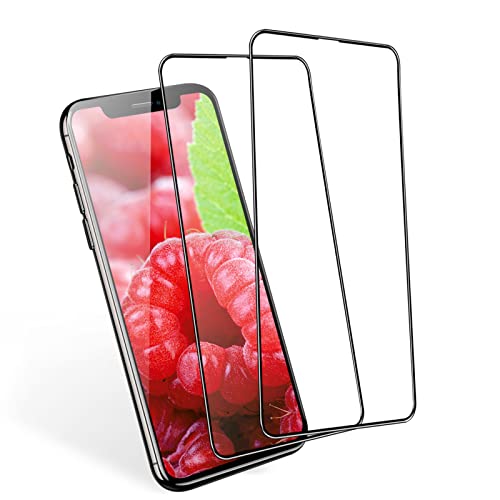 【2枚セット】 iphoneXR ガラスフィルム 全面保護 iphone11 フィルム 強化ガラス アイフォンXR/11 保護フィルム 保護シート 【あいふぉん XR / 11 用 フィルム 6.1インチ / 高透過率で】
