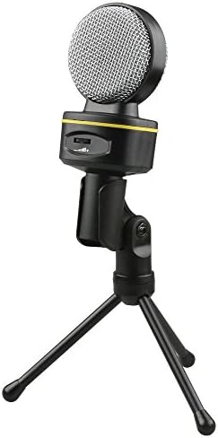 FOME Condenser Sound Studio Recording Microphone Mic w/ Stand SF-930 for PC Laptop Gaming Skype MSN + FOME GIFT