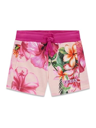 Shorts GUESS pour fille rose résistant pour éviter l'usure des jeux