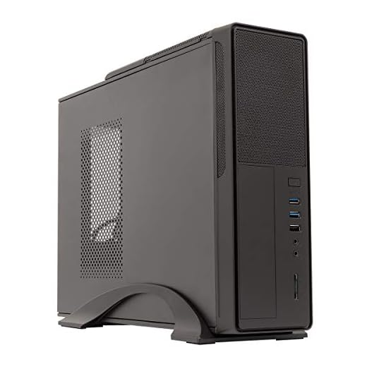 UNYKAch Caja de Ordenador Micro ATX UK2010 con Fuente de Alimentación 450W, USB 3.0 y Lector de Tarjetas