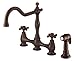 DANZE D404457BR Kitchen Faucet, Tumbled Bronze