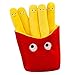 OKwife Gefülltes Plüschkissen Simulation Pommes Spielzeug für Hausdekoration Plüsch Überwurf Lebensmittelkissen Spielzeug Partygeschenk Mädchenspielzeug für Autismus
