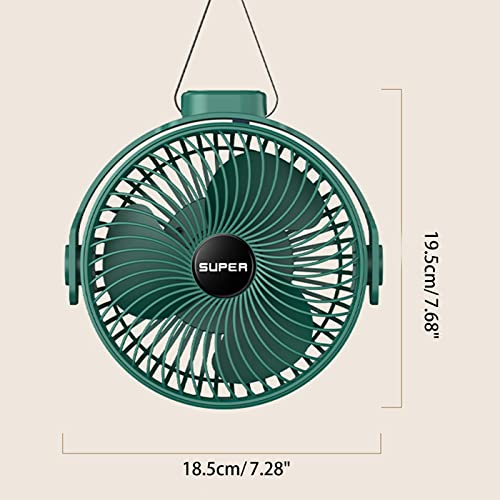 Ventilador de techo portátil USB para combatir el calor 3