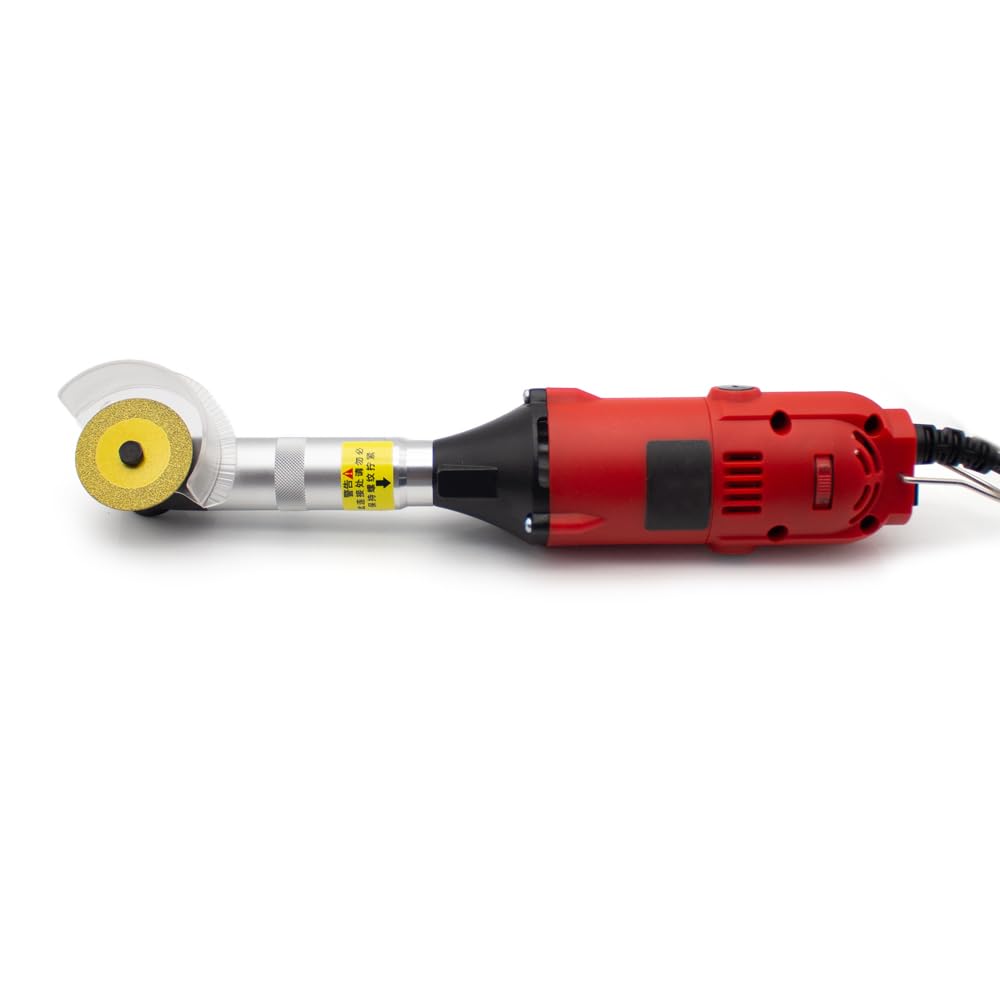 Limpiadora de Ranuras de Azulejos Eléctrica de 220V CA, Herramienta Manual para Quitar Lechada con Velocidad Ajustable de 350W