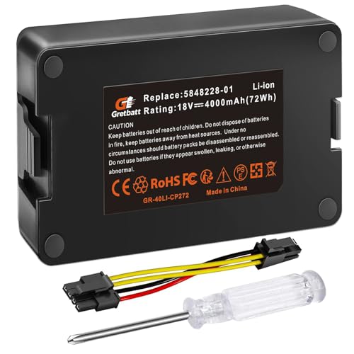 Batterie 18V 4000mAh haute capacité pour Husqvarna 310 et 315
