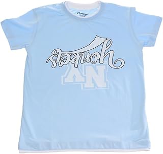 تيشرت قطن باكمام قصيرة للاولاد من حياة، ازرق فاتح، 14 سنة