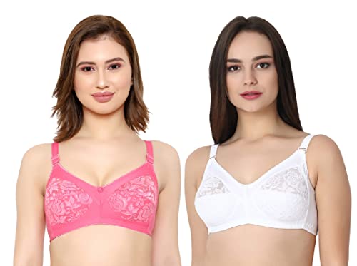 Image of Women Net Non-Padded Wire Free Regular Bra