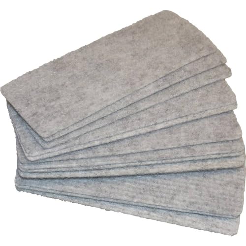 Dahle 95089 Ersatz-Filzstreifen für Wischer (Filz) hellgrau