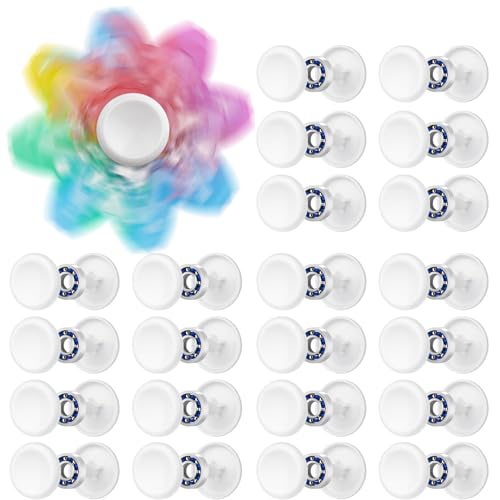 Image of NiArt Fidget Spinner Toy DIY Bearing with Caps Set 22-Pack, MR137 0.5 inch Single-Sealed Chrome Steel Bearing Balls Replacement High Speed 13mmx7mmx4mm Epoxy Resin Casting Craft Skateboard Stress Reliever