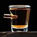 BenShot Shot Glass with Real .308 Bullet - 2oz | Made in the USA [Set of 2]