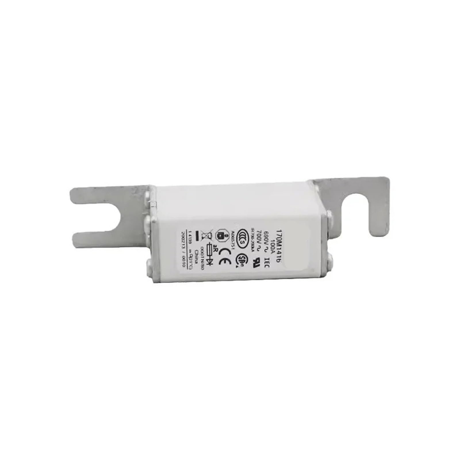 Vsppjyfg 5V 170M1416 170M3815 Ceramic Fuse Fast Low-Voltage Fuse Base(170M3815)