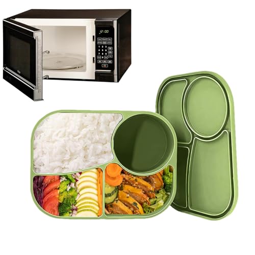 de silicona, Envases de almuerzo - Caja de almuerzo portátil para preparación de comidas, contenedor de almacenamiento de alimentos,Contenedores de pre