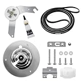 UPGRADE 5303281153 AP2142648 Dryer Drum Rear Bearing Kit, Dryer Belt 134503600 PS1148434, Idler Pulley 131863007 131580400, Fit for Frigi-daire Ken-more Dryer AEQ6000CES0, AEQ6000CES1, AEQ6000CES2