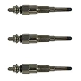 RAParts 3PCS Glow Plug 16851-65512 16851-65510 Fits Kubota Tractor B21 B1700D B1700E