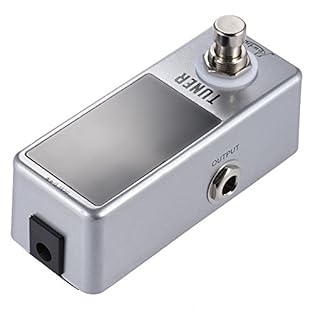 [Bright Led Display] Clearly shows tuning information, making it easy to read in any lighting condition. [Chromatic Tuner Pedal for Guitar and Bass] Ensure accurate tuning for electric, acoustic, and bass guitars with ease. [Portable and Convenient] ...