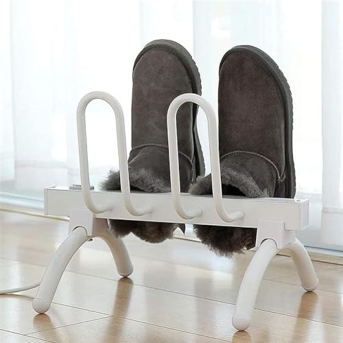 Secador eléctrico para 2 pares de zapatos con soporte montado en pared miniatura 2