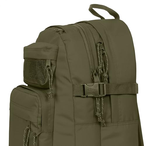 Image of EASTPAK Double Pro - 32L Performance Backpack with 16 inch Laptop Sleeve, Dual Compartments, Security Pocket, Bottle Holder & Organizer, Dark Grass