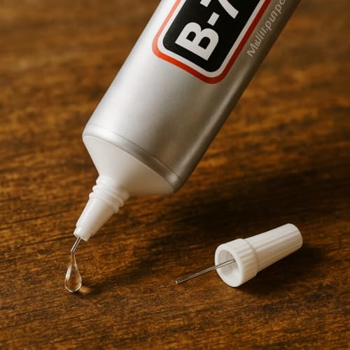 Image of B7000 (110ML /3.7fl.oz) Multi-Purpose Adhesive Glue - Ideal for Mobile Phones, Crystal Crafts, Jewelry, Beads, Clothing, Shoes, Fabrics, Screen Repair, Metal, Stone & Glass