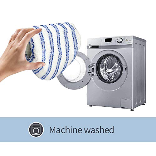 Masthome Large Surface Microfiber Flat Mop With 5 Reusable Mop Heads Cleaning Comb And Telescopic Handle Household Mop For Hardwood Laminate Tile Ceramic Floor Cleaning #TOP5