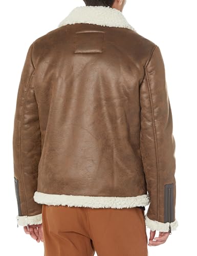 Tommy Hilfiger Men's Faux Shearling 2-Pocket Aviator2