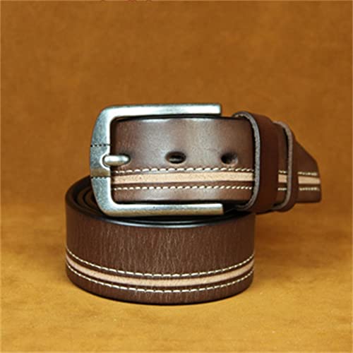 Men's business casual leather belt top layer cowhide pants belt cowhide2