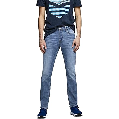 JACK & JONES Men's Slim Jeans Light Blue Cover