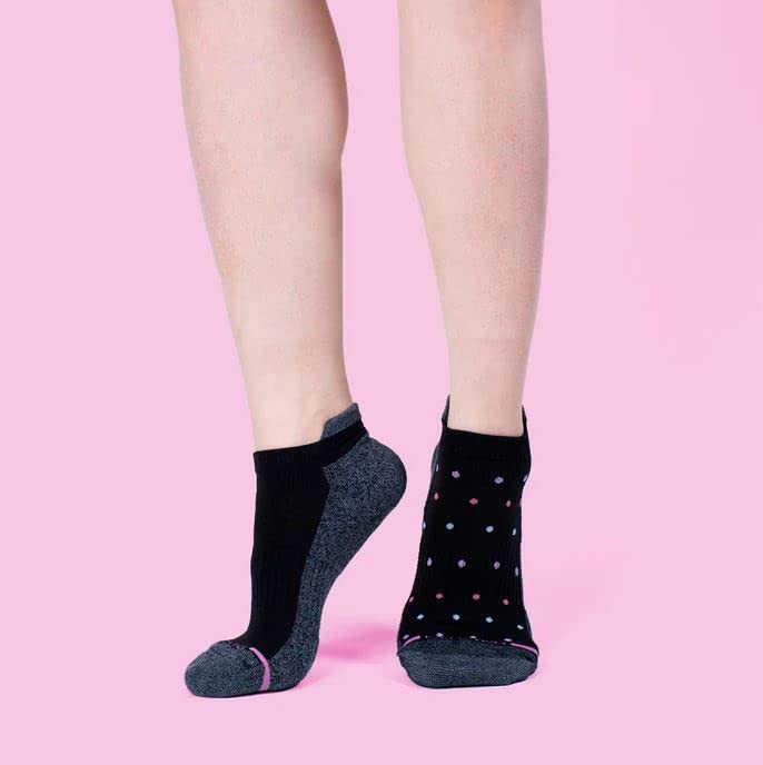Image of Dr. Motion womens 2pk Compression Low Cut Socks