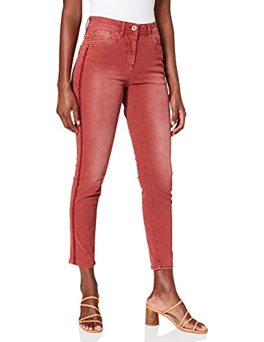 Cecil Toronto 28 Jeans, Copper Brown, 32W x 28L