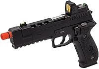Vista 3 de Vorsk Airsoft Pistol VP26X Pistola de gas soplado + Micro Red Dot - Negro