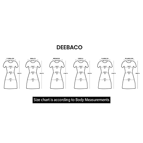 Image of DEEBACO Women's A Line /Fit & Flare Knee Length Dresses for Women Bell Sleeve Printed Striped Dress Midi for Girls Western Lace Dresses (Pink, Blue, Green, Yellow)
