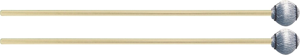 Mike Balter 25B Pro Vibe Series Vibraphone Jazz Mallets with Birch Handles, Silver