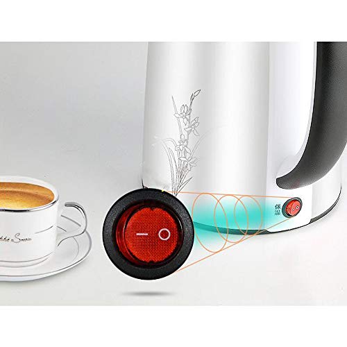 Hervidor eléctrico de acero inoxidable 1.7L 1830W blanco miniatura 4