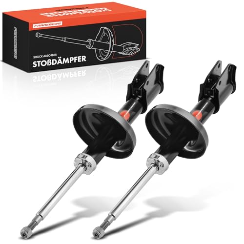 Frankberg 2x Amortisseur à gaz Avant Gauche Droite 513mm Pression de gaz Compatible avec Thalia I LB Thalia II LU Clio II BB CB Remplacer#...