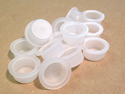 Bouchons de protection en plastique basse densité 17,50 mm, blanc, différentes quantités disponibles (10)