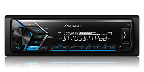 Pioneer MVH-S301BT Single DIN Digital Media Receiver with Improved ARC App Compatibility/MIXTRAX/Built-in Bluetooth