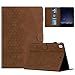 DTangLsm for iPad 9th/ 8th/ 7th Generation Case 10.2-inch 2021/2020/2019 iPad Air 3rd Generation Case for iPad Pro 10.5 inch 2017, Slim Leather Smart Flip Stand Cover for iPad 9th/ 8th/ 7th Gen, Brown